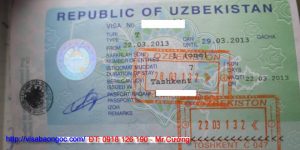 visa uzbekistan