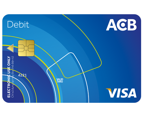 Cách đăng ký và sử dụng thẻ ACB Visa Debit