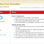 Hướng dẫn cách kiểm tra visa Dubai online