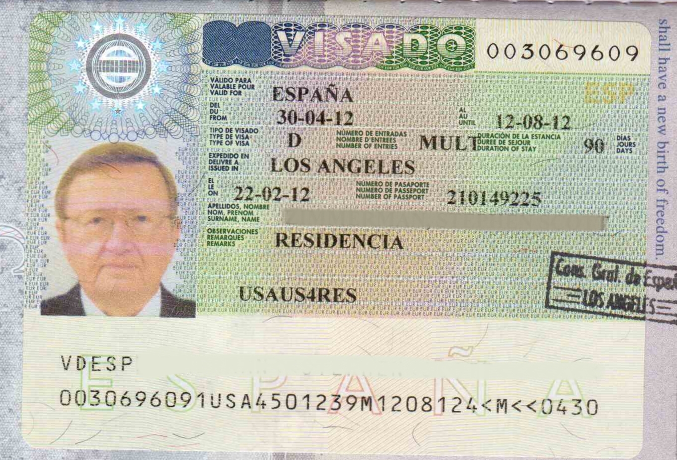 Các loại visa Tây Ban Nha