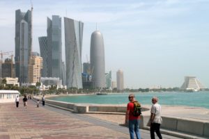 Phố đi bộ Doha Corniche 