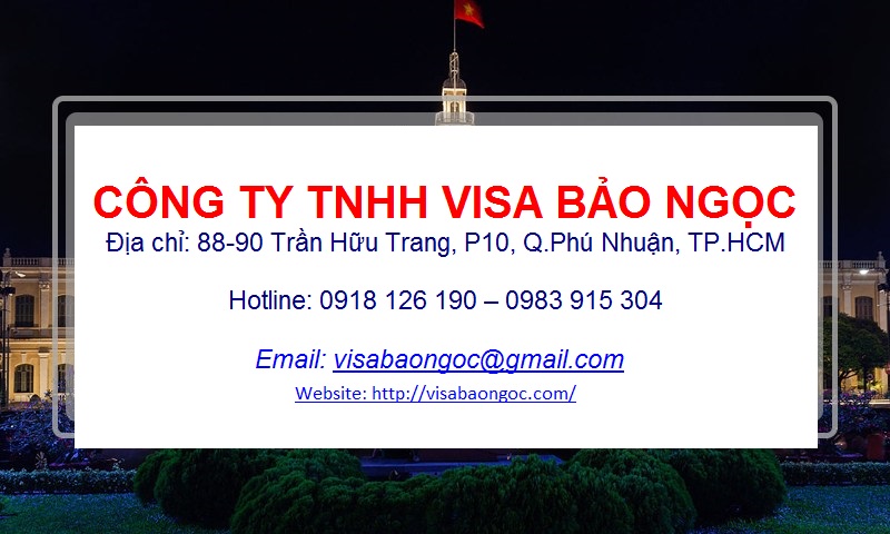 Dịch vụ xin visa Hungary ở Tp. Hồ Chí Minh