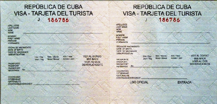 Quy trình để có thể làm visa đi Cuba
