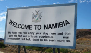 Quốc gia được Namibia miễn thị thực