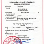 Chứng nhận lãnh sự tại TPHCM